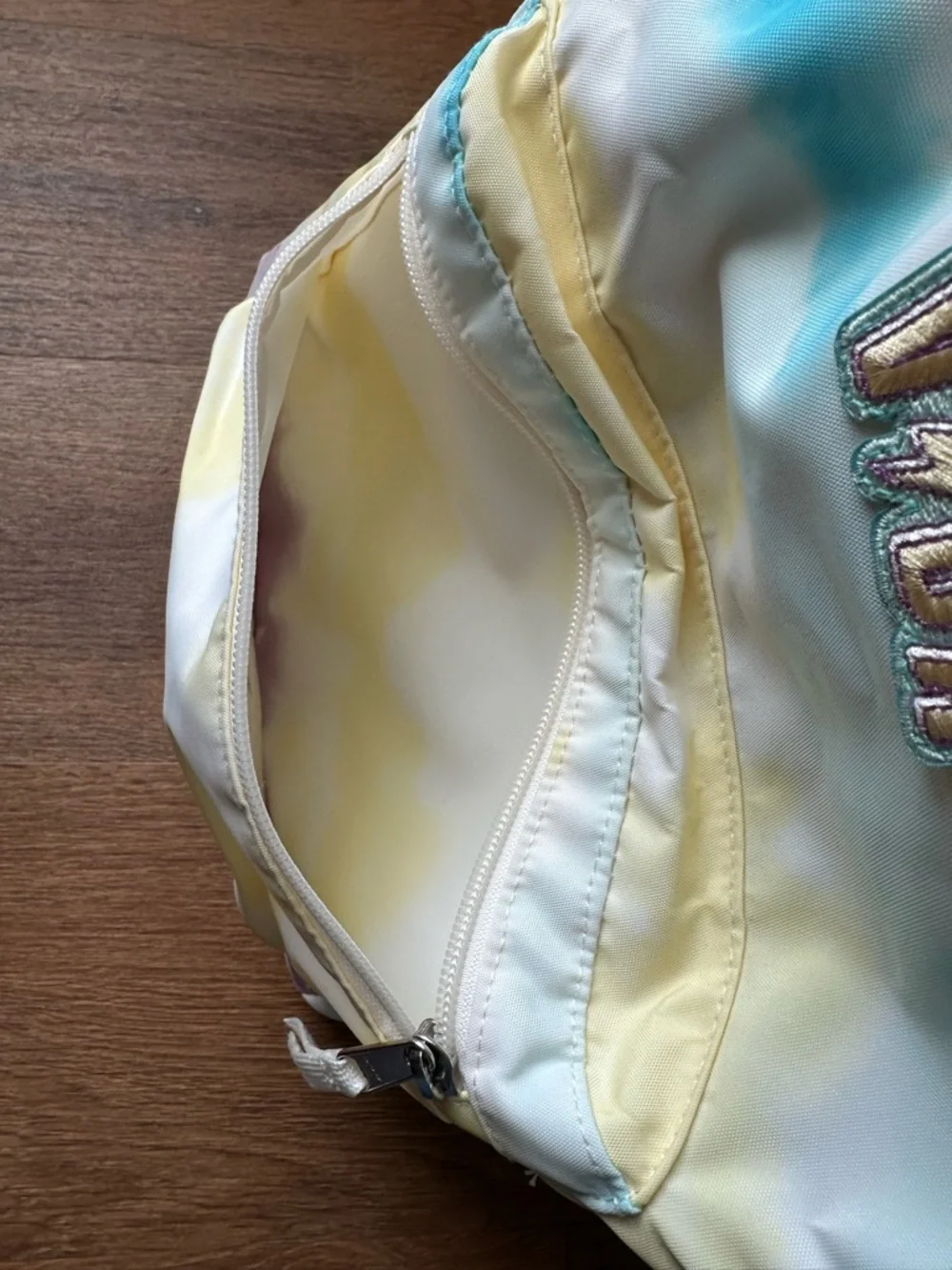 NWOT Pura Vida Pastel Multicolor Tie-Dye Backpack